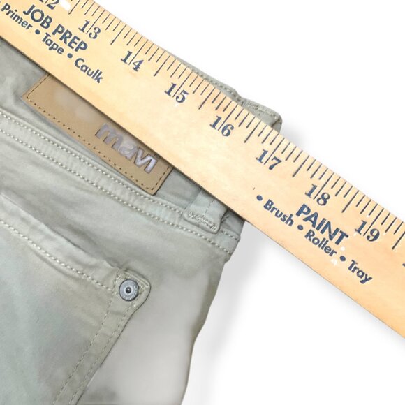 Mavi Mens Beige Jeans Straight Fit Cotton Casual Pants - Picture 5 of 10
